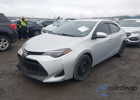 2017 Toyota Corolla Le из США, поврежденный, VIN 2T1BURHE1HC925079